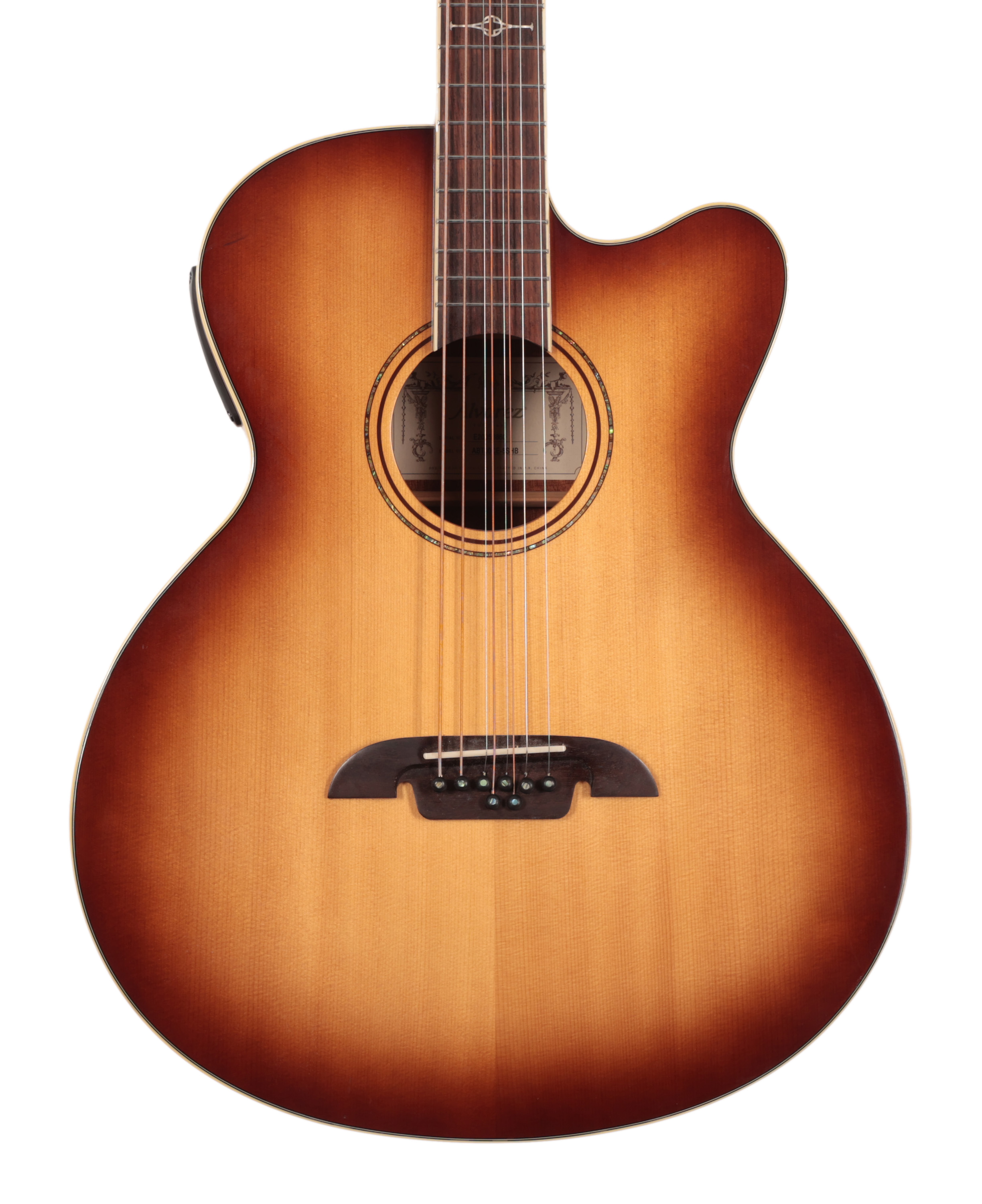 Second Hand Alvarez ABT60CE-8SHB 8-String Baritone Acoustic Guitar 640